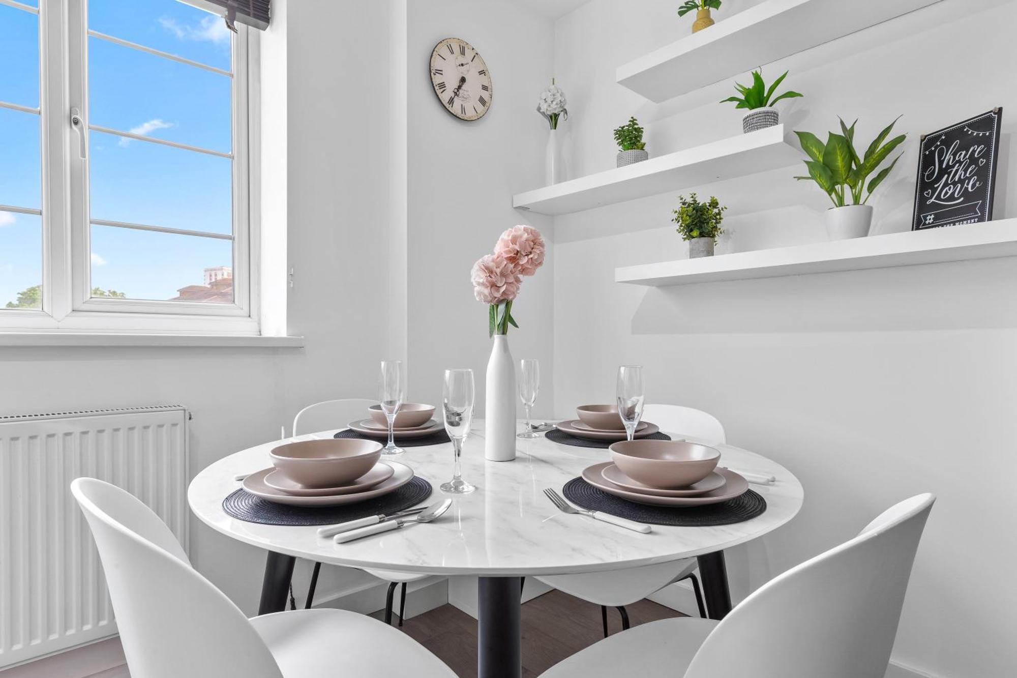 Central London Two Bedroom Serviced Apartment - Nine Elms Luxury Stay - Vauxhall & Westminster المظهر الخارجي الصورة