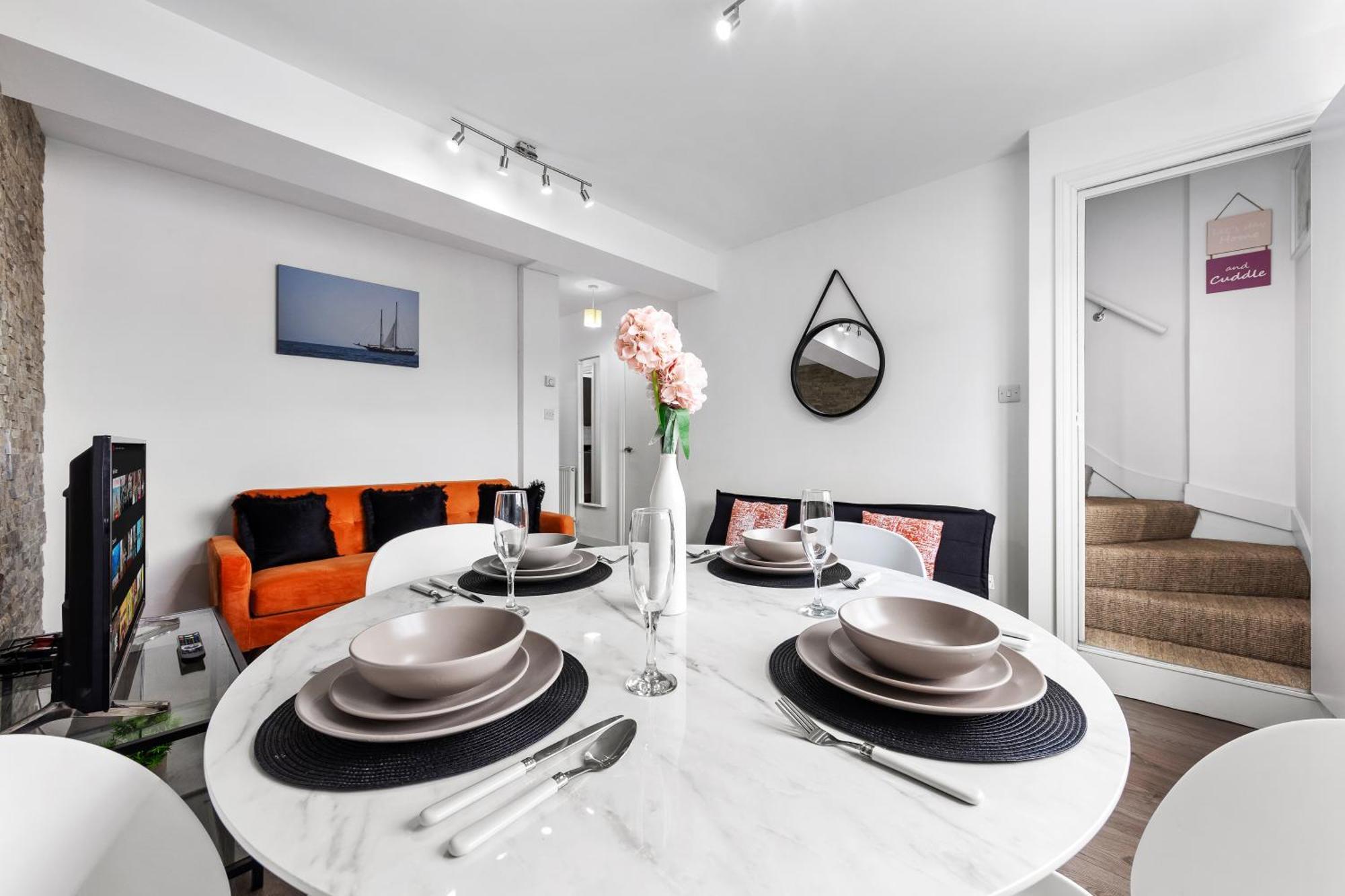 Central London Two Bedroom Serviced Apartment - Nine Elms Luxury Stay - Vauxhall & Westminster المظهر الخارجي الصورة