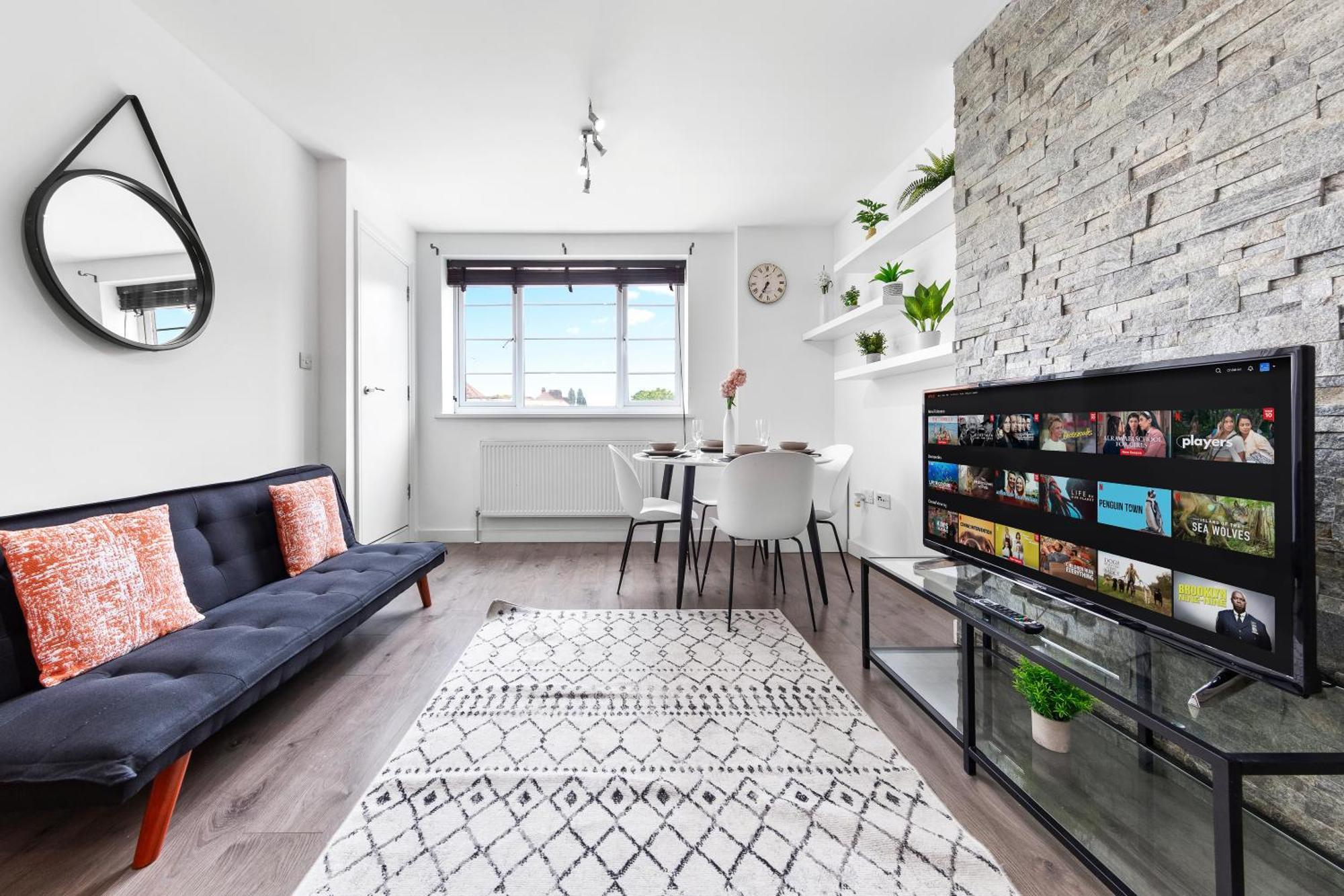 Central London Two Bedroom Serviced Apartment - Nine Elms Luxury Stay - Vauxhall & Westminster المظهر الخارجي الصورة