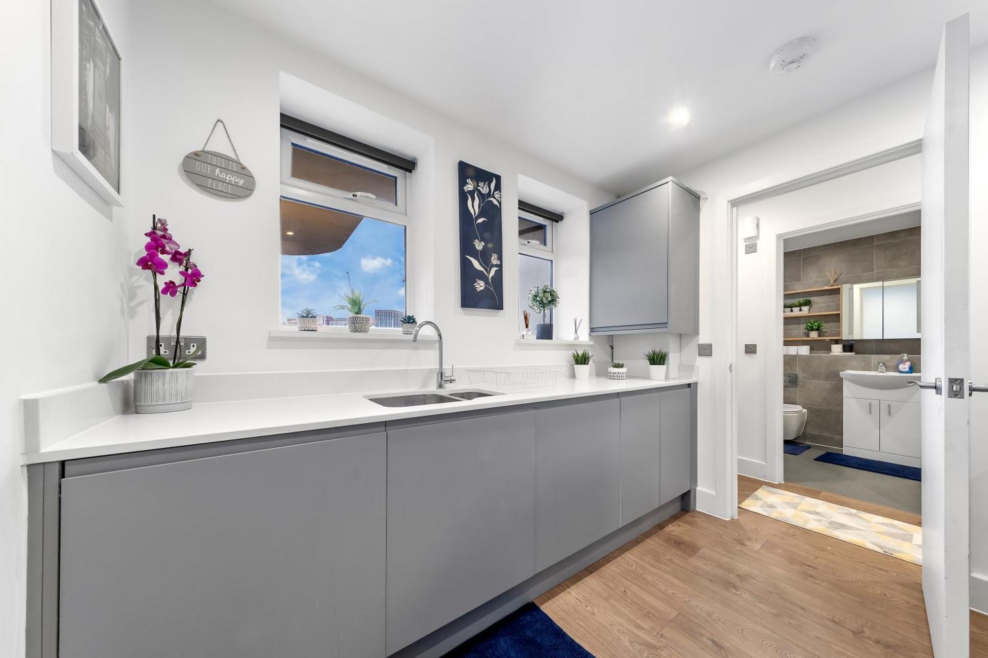Central London Two Bedroom Serviced Apartment - Nine Elms Luxury Stay - Vauxhall & Westminster المظهر الخارجي الصورة
