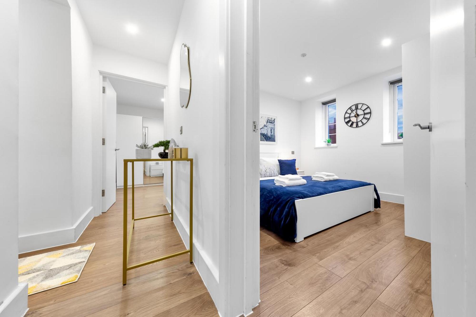 Central London Two Bedroom Serviced Apartment - Nine Elms Luxury Stay - Vauxhall & Westminster المظهر الخارجي الصورة